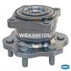 KRAUF WBK6881DU Ступица колеса с подшипником в сборе и крепежом