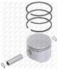 YUMAK RK01318 Поршень компрессора Knorr LP3980 (STD) с кольцами