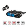 AVS A40865S Прикуриватель  2 гнезда 12/24 В USB AVS светодиодная индикация CS232U