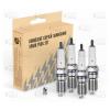 StartVOLT VSP0005 Свеча зажигания для а/м Mercedes-Benz E W124 (84-)/E W190 (82-) 2.0i/2.3i (кмпл. 4шт) (VSP 0005)
