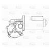 StartVOLT VWF0557 Моторедуктор стеклооч. для а/м Opel Corsa C (00-) (перед.) (VWF 0557)