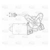 StartVOLT VWF0570 Моторедуктор стеклооч. для а/м Opel Vectra C (02-) (перед.) (VWF 0570)