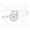 StartVOLT VWF1409 Моторедуктор стеклооч. для а/м Shacman F2000/F3000 (06-) (VWF 1409)