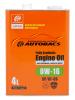 AUTOBACS A00032226 AUTOBACS ENGINE OIL 0W-16 SP/GF-6B, 4 л