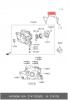 HYUNDAI / KIA (MOBIS) 2141102500 Прокладка масляного насоса Hyundai Getz Kia Picanto