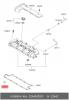 HYUNDAI / KIA (MOBIS) 2244242001 Прокладка клапанной крышки (сегмент) Hyundai, Kia