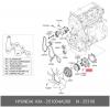 HYUNDAI / KIA (MOBIS) 25100-4A300 Помпа водяная