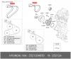 HYUNDAI / KIA (MOBIS) 2521204050 ПРИВОДНОЙ РЕМЕНЬ L=90СМ