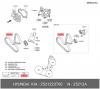 HYUNDAI / KIA (MOBIS) 2521223700 ПРИВОДНОЙ РЕМЕНЬ L=70СМ