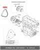 HYUNDAI / KIA (MOBIS) 2521226021 Ремень приводной поликлиновой Hyundai Accent, Getz, Kia Rio