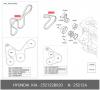 HYUNDAI / KIA (MOBIS) 252122B020 Ремень приводной поликлиновой Hyundai Elantra, i30, Kia Ceed