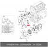 HYUNDAI / KIA (MOBIS) 25286-4A000 Натяжитель ремня