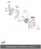 HYUNDAI / KIA (MOBIS) 517122T100 Диск тормозной передний Hyundai i40/Grandeur/Kia Optima