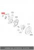 HYUNDAI / KIA (MOBIS) 517181C010 Кольцо стопорное подшипника ступицы передней Hyundai Accent, Getz, Kia Rio