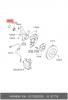 HYUNDAI / KIA (MOBIS) 517182D020 Кольцо стопорное подшипника ступицы передней Hyundai Elantra, Matrix, Kia Cerato