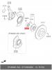 HYUNDAI / KIA (MOBIS) 517200Q000 ШАРИКОВЫЙ ПОДШИПНИК D=46ММ