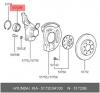 HYUNDAI / KIA (MOBIS) 5172034100 ШАРИКОВЫЙ ПОДШИПНИК D=46ММ