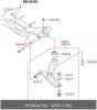 HYUNDAI / KIA (MOBIS) 545011J500 Рычаг передней подвески нижний правый