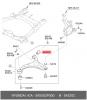 HYUNDAI / KIA (MOBIS) 545502P000 Сайлентблок переднего рычага Hyundai Santa Fe / ix55 / Kia Sorento