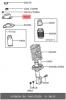 HYUNDAI / KIA (MOBIS) 5461022000 ВЕРХНЯЯ ОПОРА СТОЙКИ АМОРТИЗАТОРА