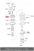 HYUNDAI / KIA (MOBIS) 546102E100 546102E100_опора перед.амортизатора/ Hyundai Tucson 04