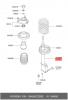 HYUNDAI / KIA (MOBIS) 54660-25050 Амортизатор передний правый