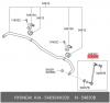 HYUNDAI / KIA (MOBIS) 54830-4H200 Стойка стабилизатора передняя Hyundai H-1, Grand Starex