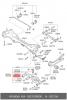 HYUNDAI / KIA (MOBIS) 552153R000 Сайлентблок заднего рычага Hyundai Sonata YF, i40, Kia Optima