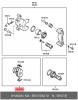 HYUNDAI / KIA (MOBIS) 5810105A10 Колодки тормозные дисковые