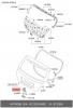HYUNDAI / KIA (MOBIS) 812301H000 ЗАМОК БАГАЖНОЙ ДВЕРИ