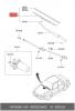 HYUNDAI / KIA (MOBIS) 9835025600 ЩЕТКА СТЕКЛООЧИСТИТЕЛЯ В СБОРЕ