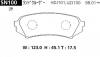 ADVICS SN100 (SUMITOMO-ЯП.) КОЛОДКИ ТОРМОЗНЫЕ