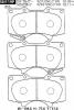 ADVICS SN119P (SUMITOMO-ЯП.) КОЛОДКИ ТОРМОЗНЫЕ