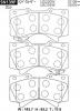 ADVICS SN139P Дисковые тормозные колодки ADVICS