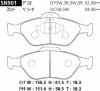 ADVICS SN901 Дисковые тормозные колодки ADVICS