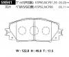 ADVICS SN941 Дисковые тормозные колодки ADVICS