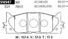 ADVICS SN947 (SUMITOMO-ЯП.) КОЛОДКИ ТОРМОЗНЫЕ