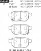 ADVICS SN953P Дисковые тормозные колодки ADVICS