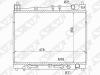 SAT TY000W10 Радиатор TOYOTA YARIS/VITZ/ECHO/PLATZ/FUNCARGO/Bb/IST/PROBOX/SUCCEED/WILL CYPHA/VI/PORTE/SIENTA 99-