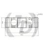 JD JCN0140 Шрус внутренний
