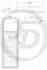 JD JDA874V Фильтр воздушный