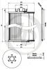 JD JFM0028 Фильтр масляный