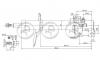 JD JAS0077 Стойка /gas/ JSA334360 / FR-R
