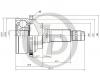 JD JCT0019A ШРУС внешний ABS JCV-MA45A44