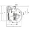 JD JCT0081A ШРУС внешний ABS