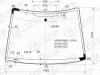 XYG 3565AGNBLV LFW/X Стекло лобовое в клей FORD C-MAX MPV 2003-