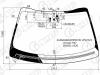 XYG 4446AGABLBHMOVW LFW/H/X Стекло лобовое собогревом щеток в клей KIA SORENTO 5D 14-