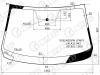 XYG 5181AGSVW LFW/X Стекло лобовое в клей MAZDA 3 13-