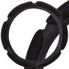 SKYWAY S01101065 Оплетка руля M Skyway замша (6 подушечек) черная (аналог Автопрофи)