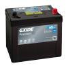 EXIDE EA654 Стартерная аккумуляторная батар; Стартерная аккумуляторная батар